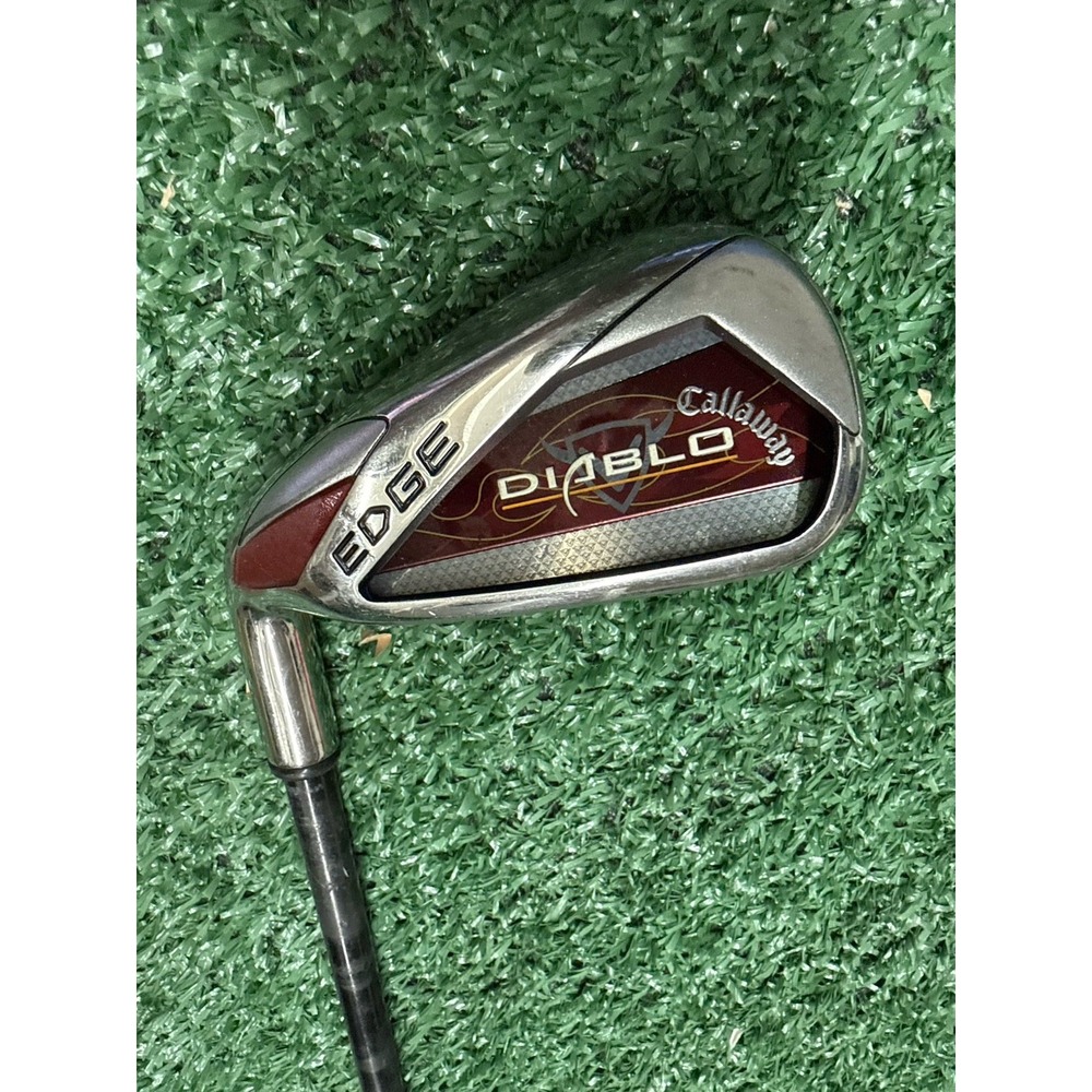 Callaway Diablo Edge 6 Iron With A Flex Graphite Shaft Left Handed